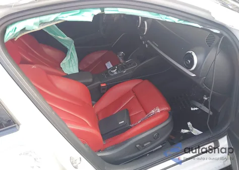 2017 Audi S3 2.0T Premium Plus z USA, uszkodzony, nr VIN WAUB1GFF5H1071854